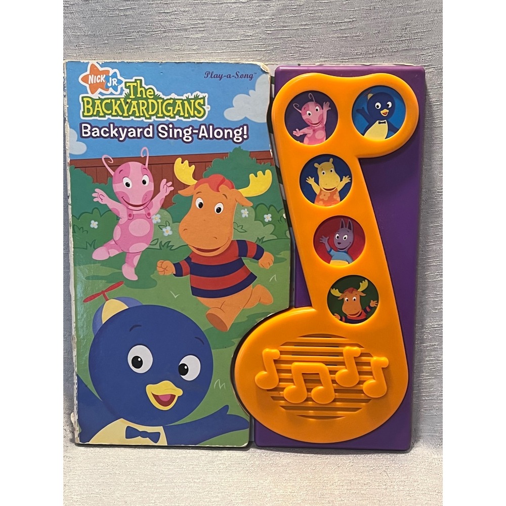 Nick Jr The Backyardigans Backyard Sing-Along Play-a-Song Sound Board Book 2006